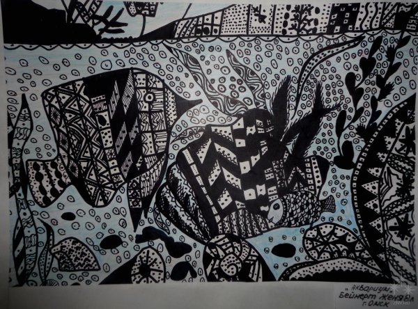 Графика маркером