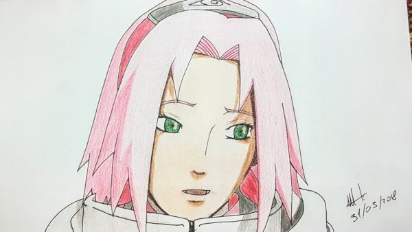 Сакура Харуно портрет