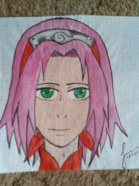 Глаза Сакуры Харуно