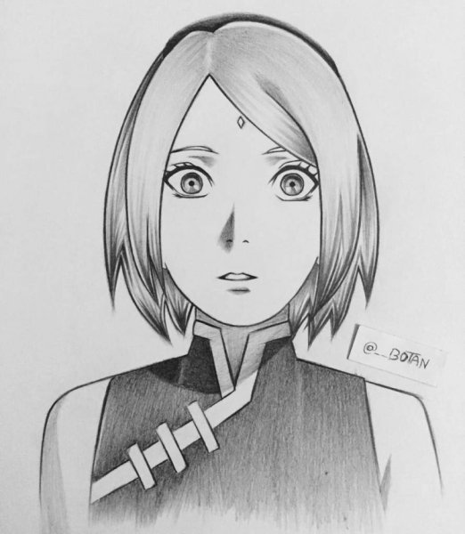 Сакура Харуно рисуночки