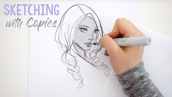 Рисунки легкие фломастерами коктейль