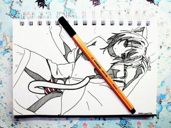 Рисунки для срисовки в скетчбук мар