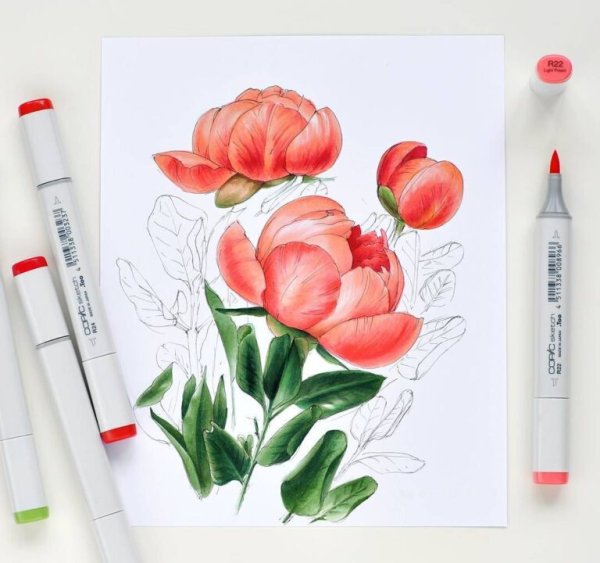 Маркеры sta Aquarelle Brush
