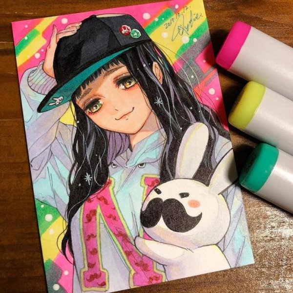 Красивые рисунки маркерами