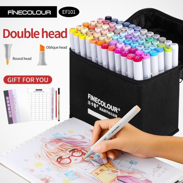 Маркеры finecolour 72 цвета