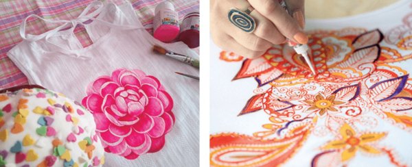 Маркеры для рисования по ткани