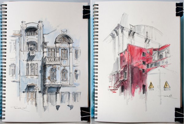 Скетч архитектура