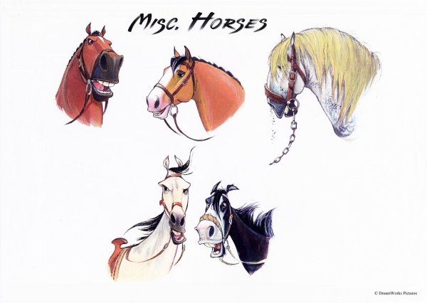 Рисунки в скетчбук лошади