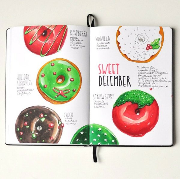 Кулинарный скетчбук