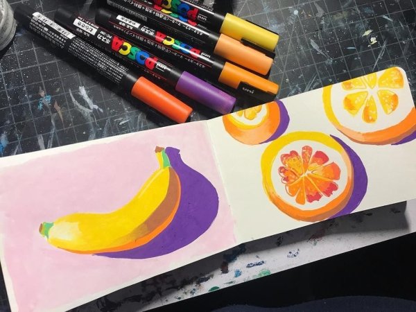 Маркеры для рисования Posca