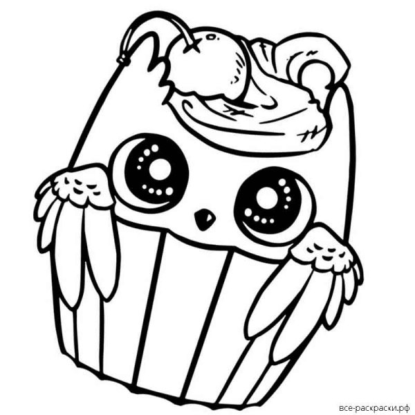 Раскраски Шопкинс питомцы