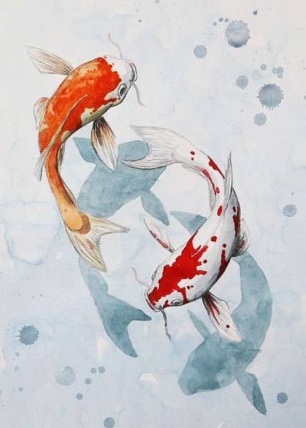 Карпы кои Хаяо Миядзаки