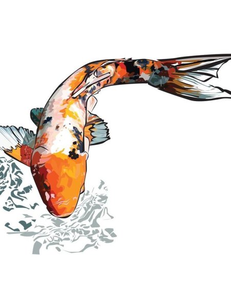 Карп кои Графика