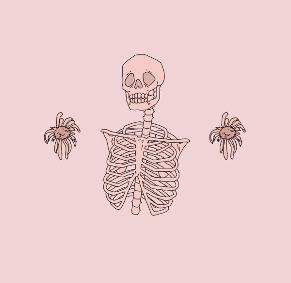 Пинтерест рисунки скелет