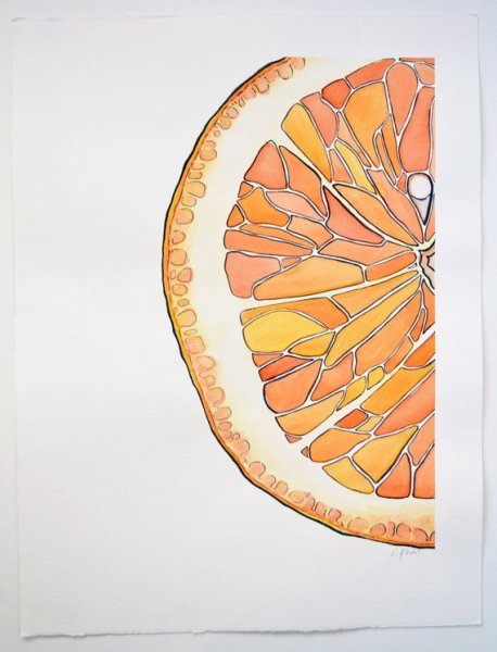 Стилизованная долька