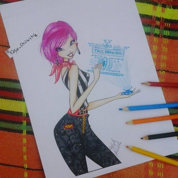 Винкс скетчбук