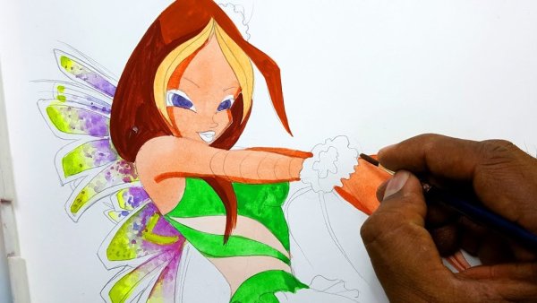 Винкс фломастеры