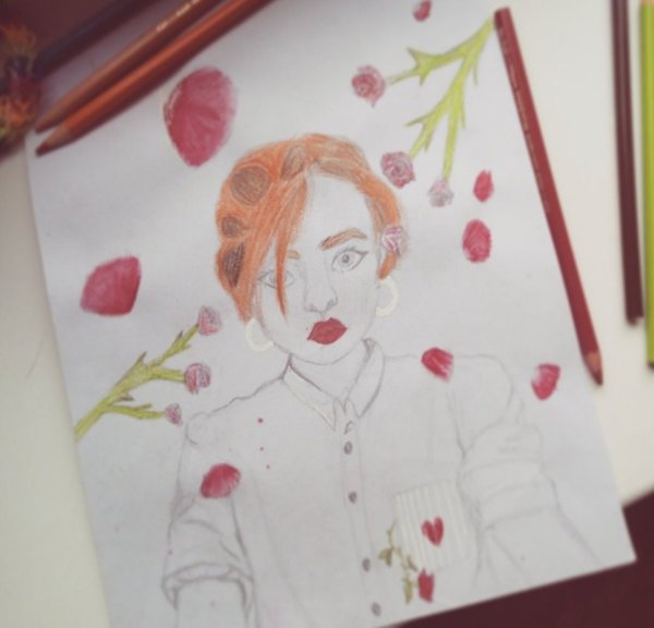 Нарисовать рисунок Алены Швец