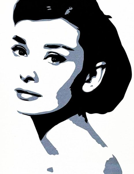 Одри Хепберн поп арт