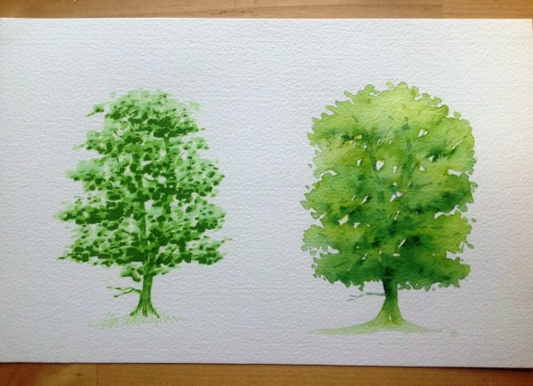 Дерево маркерами