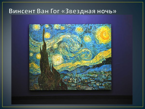 Винсент Ван Гог, Звёздная ночь