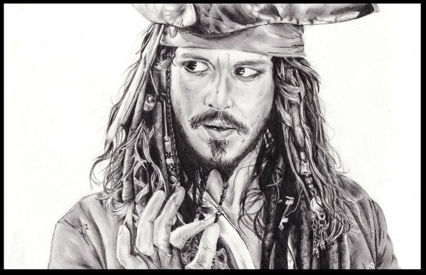 Алмазная мозаика Джек Воробей