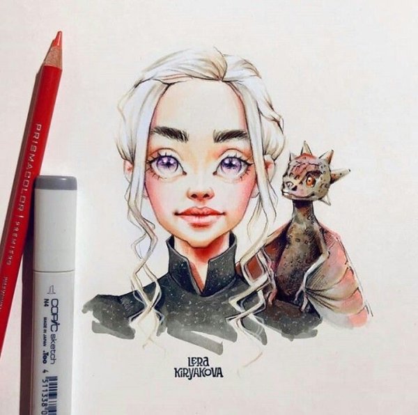 Художница Лера Кирьякова