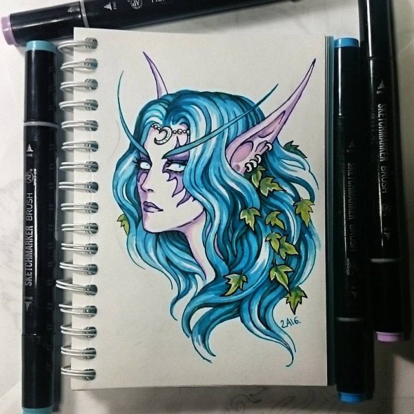 Идеи для рисунков фэнтези