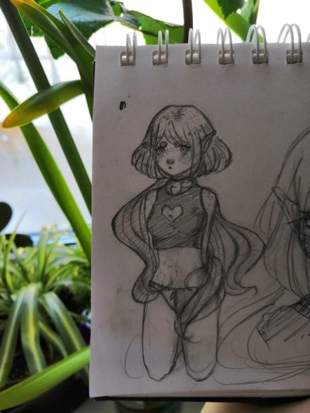 Рисунки для срисовки в скетчбук в стиле