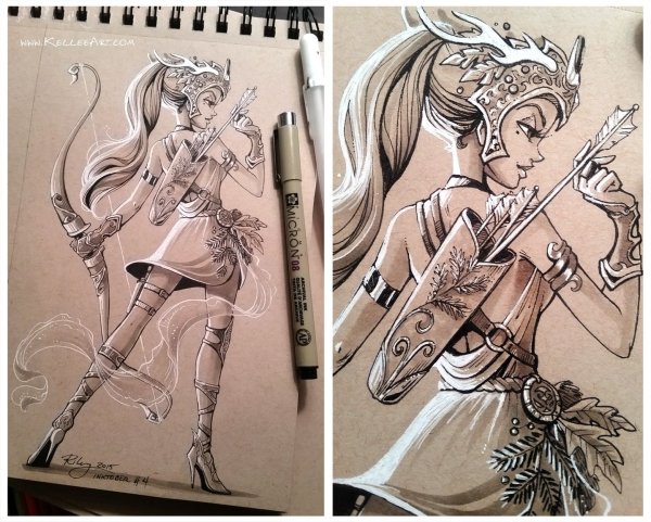 Kellee Riley рисунки