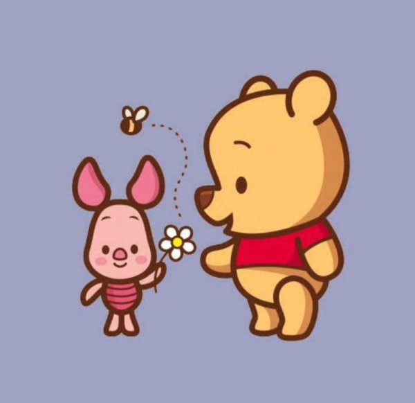 Милые Стикеры с винипухами