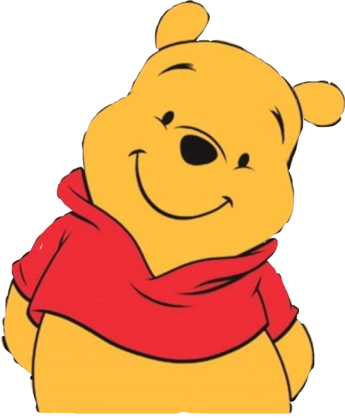 Винни пух цветной