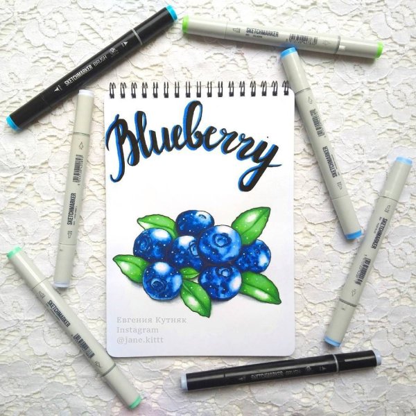 Рисунки для скетчбука маркерами