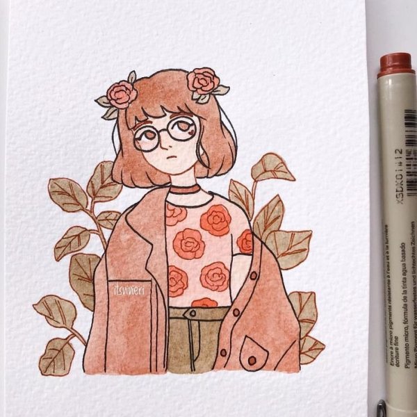 Рисунки для скетчбука лёгкие 2020