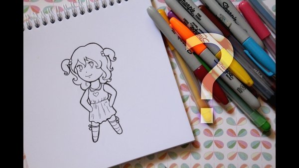 Милые рисунки для скетчбука