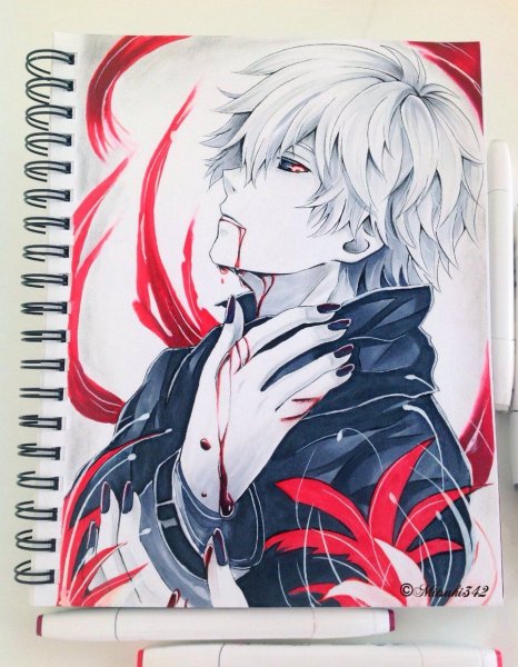 Токийский гуль скетч