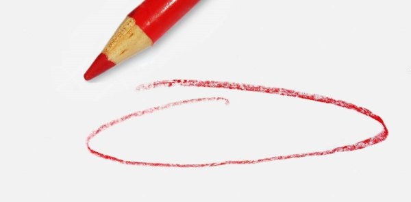 Обведено маркером