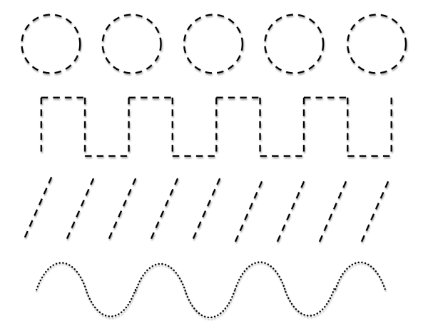 Обводка для дошкольников