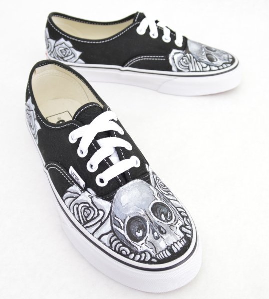 Роспись кед Ванс