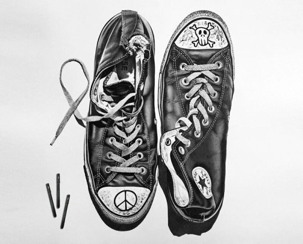 Кеды набросок