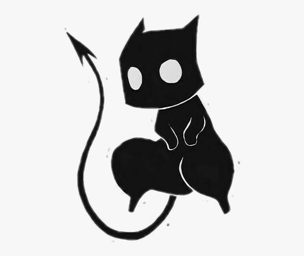 Рисунки для срисовки чертик