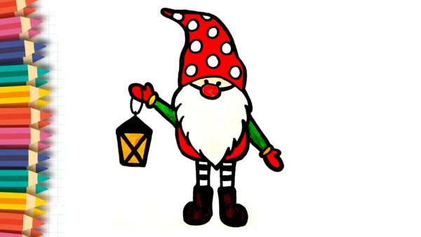 Гномики видео рисовать видео