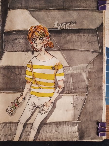 Раскрашивание маркерами