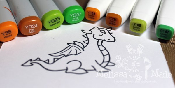 Рисунки фломастерами Touch легкие