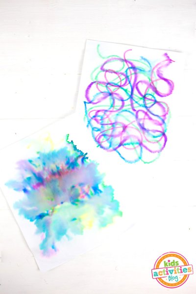 Акварельный скетчинг море