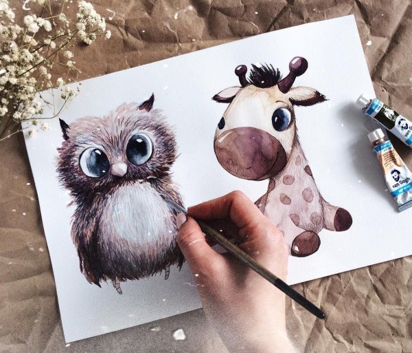 Живопись маркерами