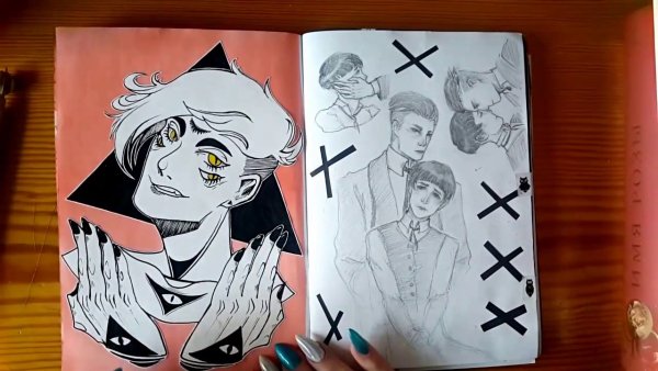 Рисунки в скскетчбуке ОС