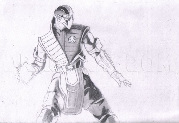 Сабзиро мортал комбат 11 раскраска