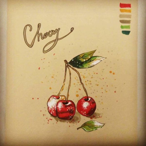 Вишня скетч