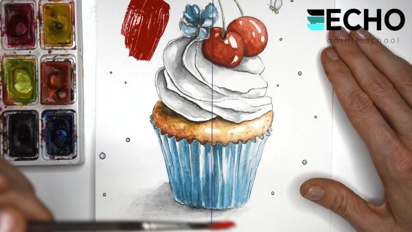 Рисунки маркерами Lisa Krasnova